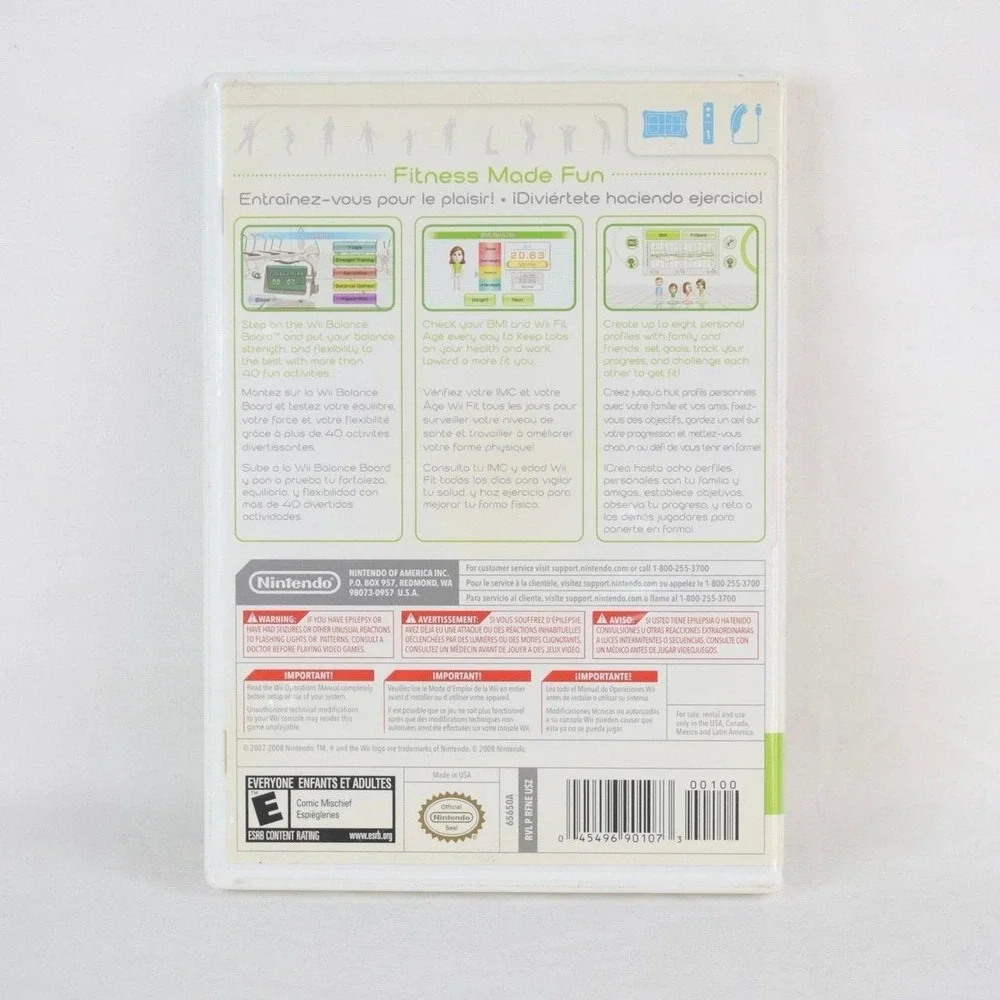 Wii Fit Video Game for Nintendo Wii